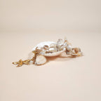 Estrella Chunky Shell Starfish Pendant Necklace with Gold and Pearl Charms | Venus Loves Neptune