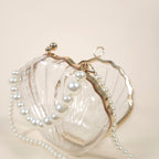 Marina Clear Mermaid Acrylic Shell Clutch Bag for the Beach | Venus Loves Neptune