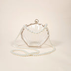 Marina Clear Mermaid Acrylic Shell Clutch Bag for the Beach | Venus Loves Neptune