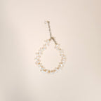 Nerissa 5mm Irregular Freshwater Pearl Bracelet with 14K Gold Chain | Venus Loves Neptune
