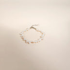 Nerissa 5mm Irregular Freshwater Pearl Bracelet with 14K Gold Chain | Venus Loves Neptune