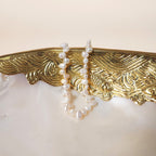 Nerissa 5mm Irregular Freshwater Pearl Bracelet with 14K Gold Chain | Venus Loves Neptune